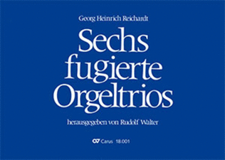Book cover for Sechs fugierte Orgeltrios