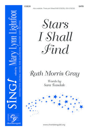 Book cover for Stars I Shall Find (SATB)