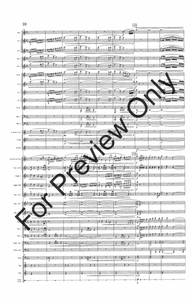 Homage March - Full Score image number null