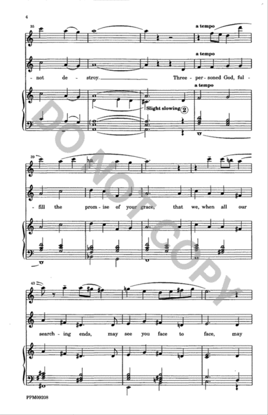 A Lenten Prayer A Lenten Prayer 2-Part scores gallery preview page 5