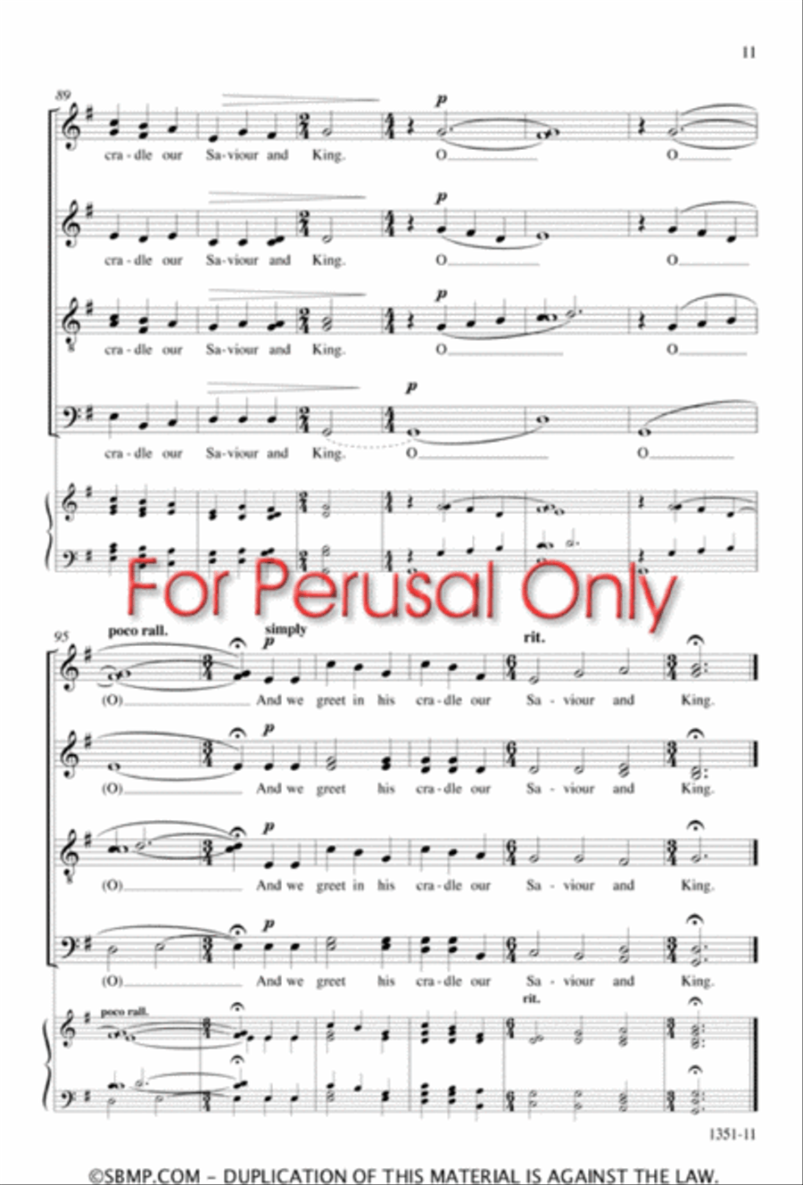 The Beautiful Sing - SATB divisi Octavo Divisi scores gallery preview page 10