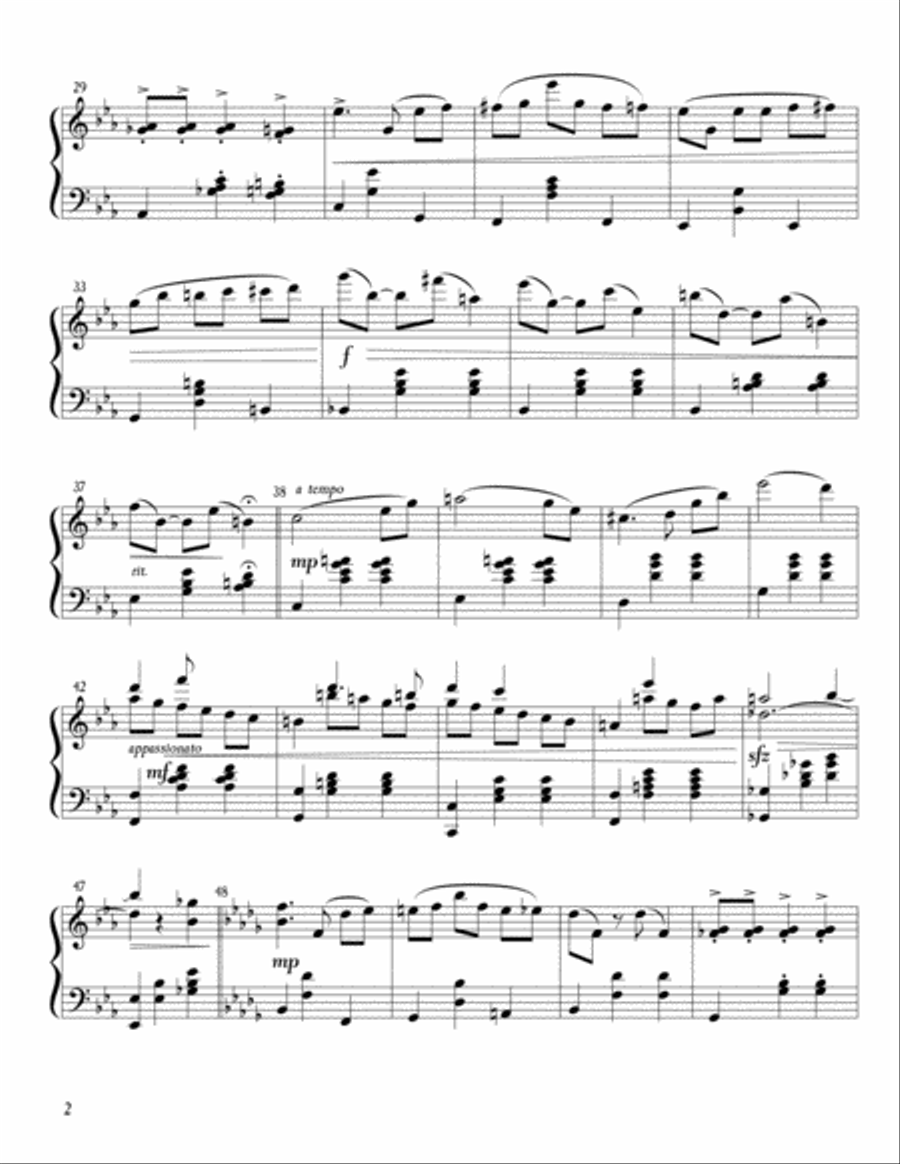 Geistertanz Piano Solo scores gallery preview page 2