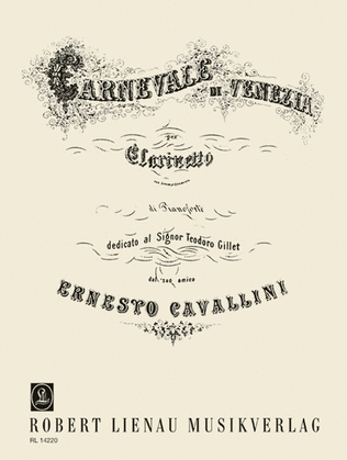 Book cover for Carnevale di Venezia