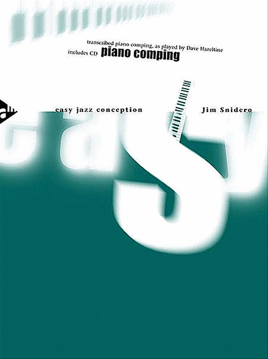 Easy Jazz Conception -- Piano Comping Piano Method scores gallery preview page 1