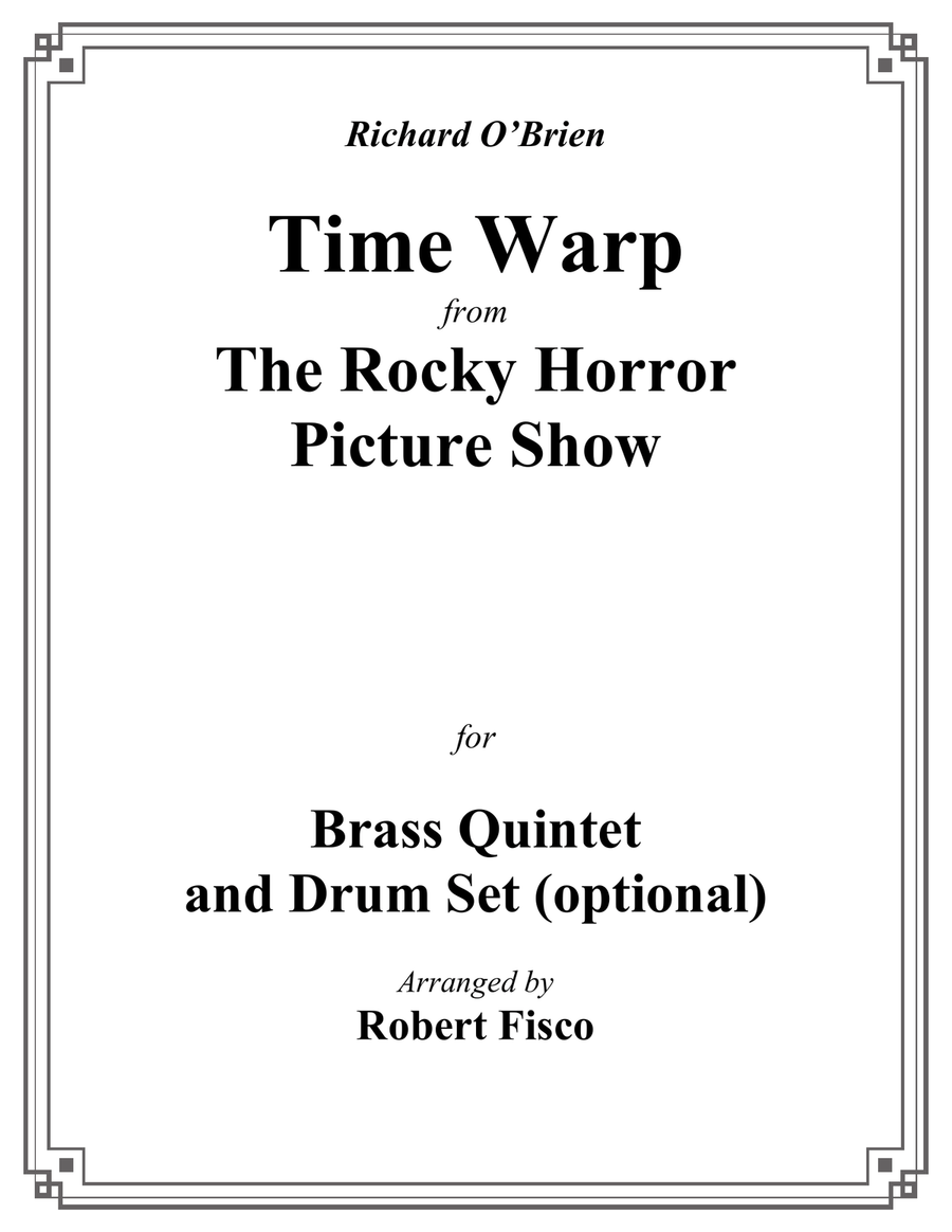 Time Warp Small Ensemble scores gallery preview page 1