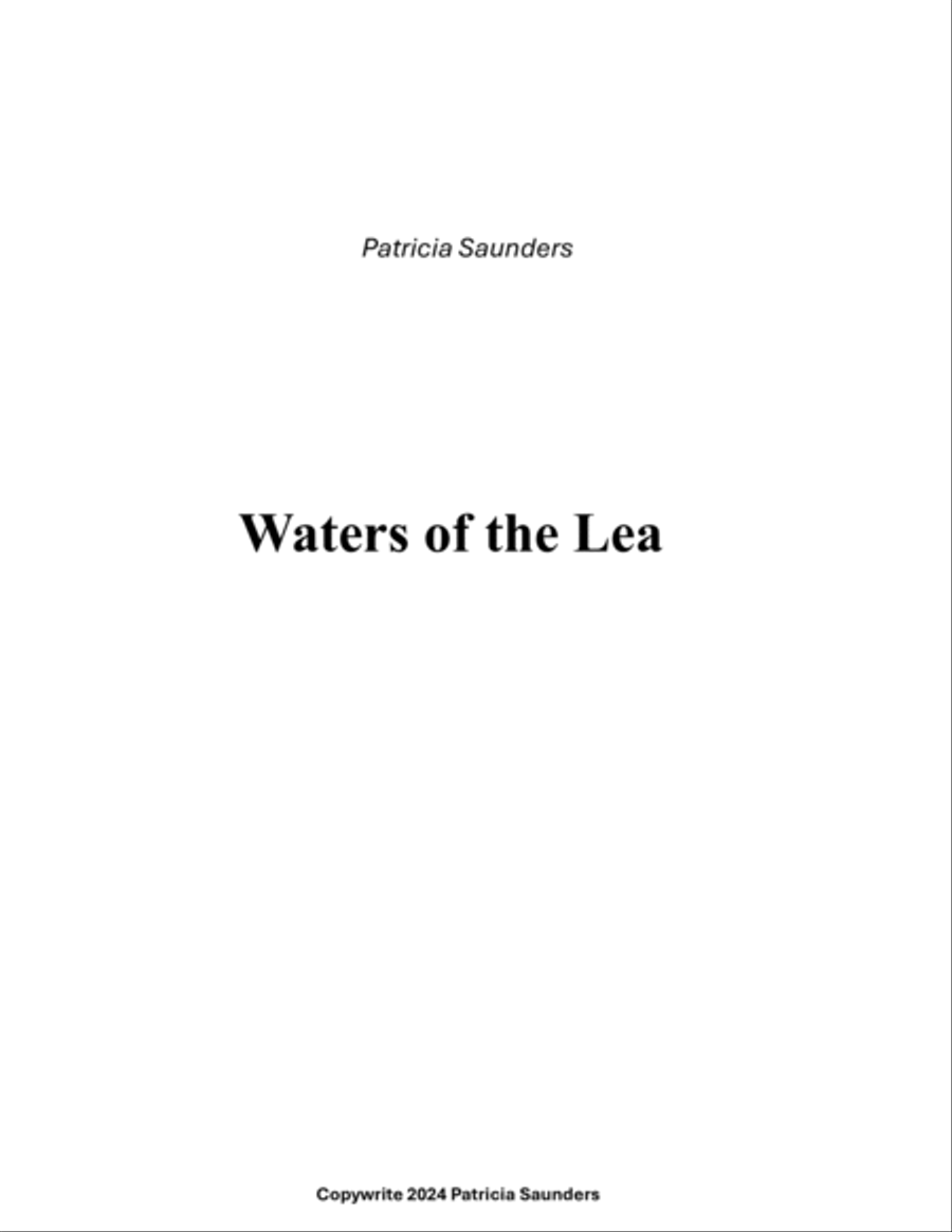 Waters of the Lea Chamber Music scores gallery preview page 3