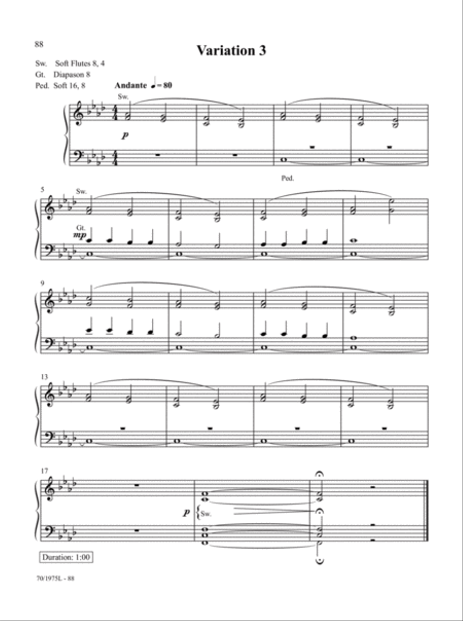 Easy Organ Library, Vol. 60 Organ Solo scores gallery preview page 33