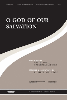Book cover for O God Of Our Salvation - Anthem