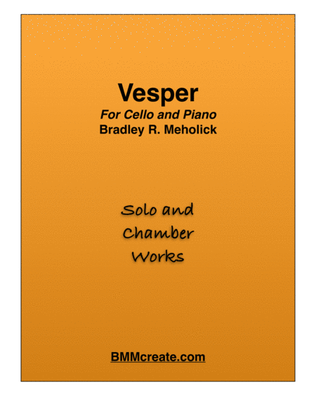 Vesper for Cello and Piano