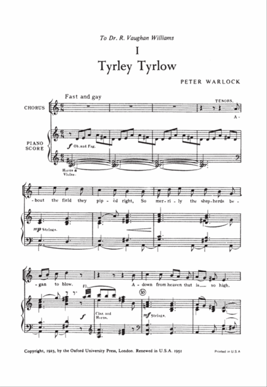 Three Carols 4-Part scores gallery preview page 2