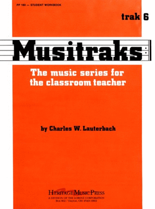 Book cover for Musitraks 6 - Student Workbook