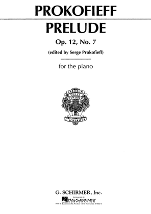 Book cover for Prelude in C, Op. 12, No. 7