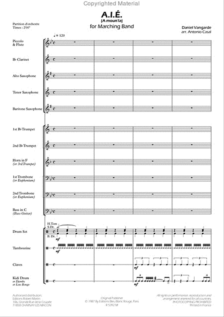 A.I.E A.I.E Concert Band scores gallery preview page 2