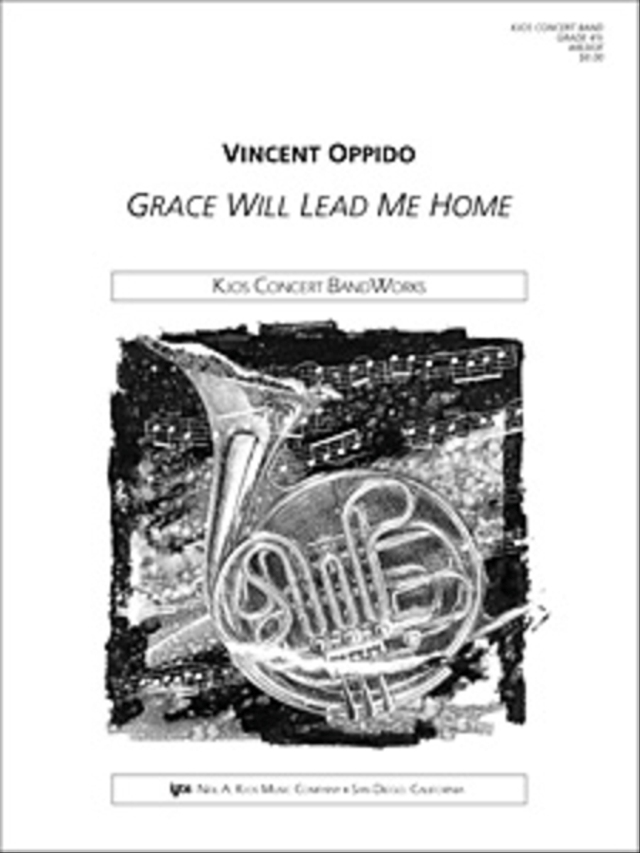 Grace Will Lead Me Home - Score Concert Band scores gallery preview page 1