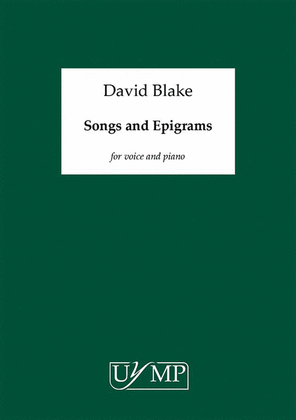 Songs and Epigrams