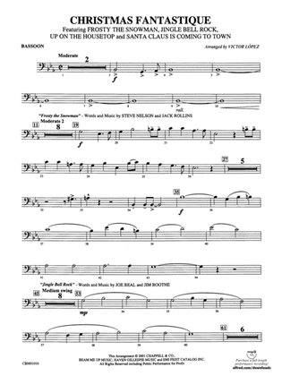 Christmas Fantastique (Medley): Bassoon