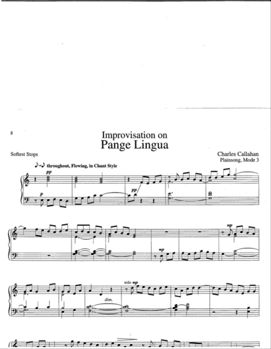 Lenten Music for Manuals, Set 2 Organ scores gallery preview page 2