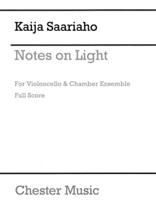 Book cover for Notes on Light