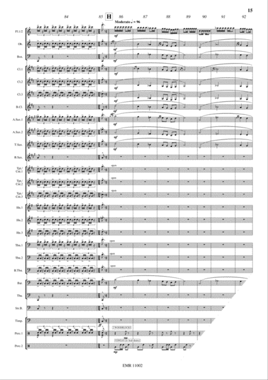 La Folie des Grandeurs La Folie des Grandeurs Concert Band scores gallery preview page 16