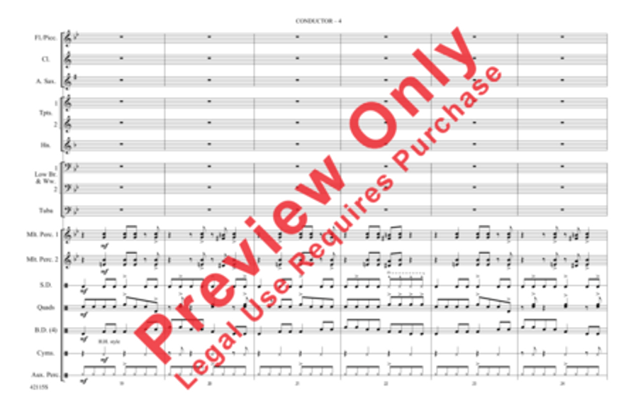 You Ought to Be Having Fun / What Is Hip? Marching Band scores gallery preview page 5