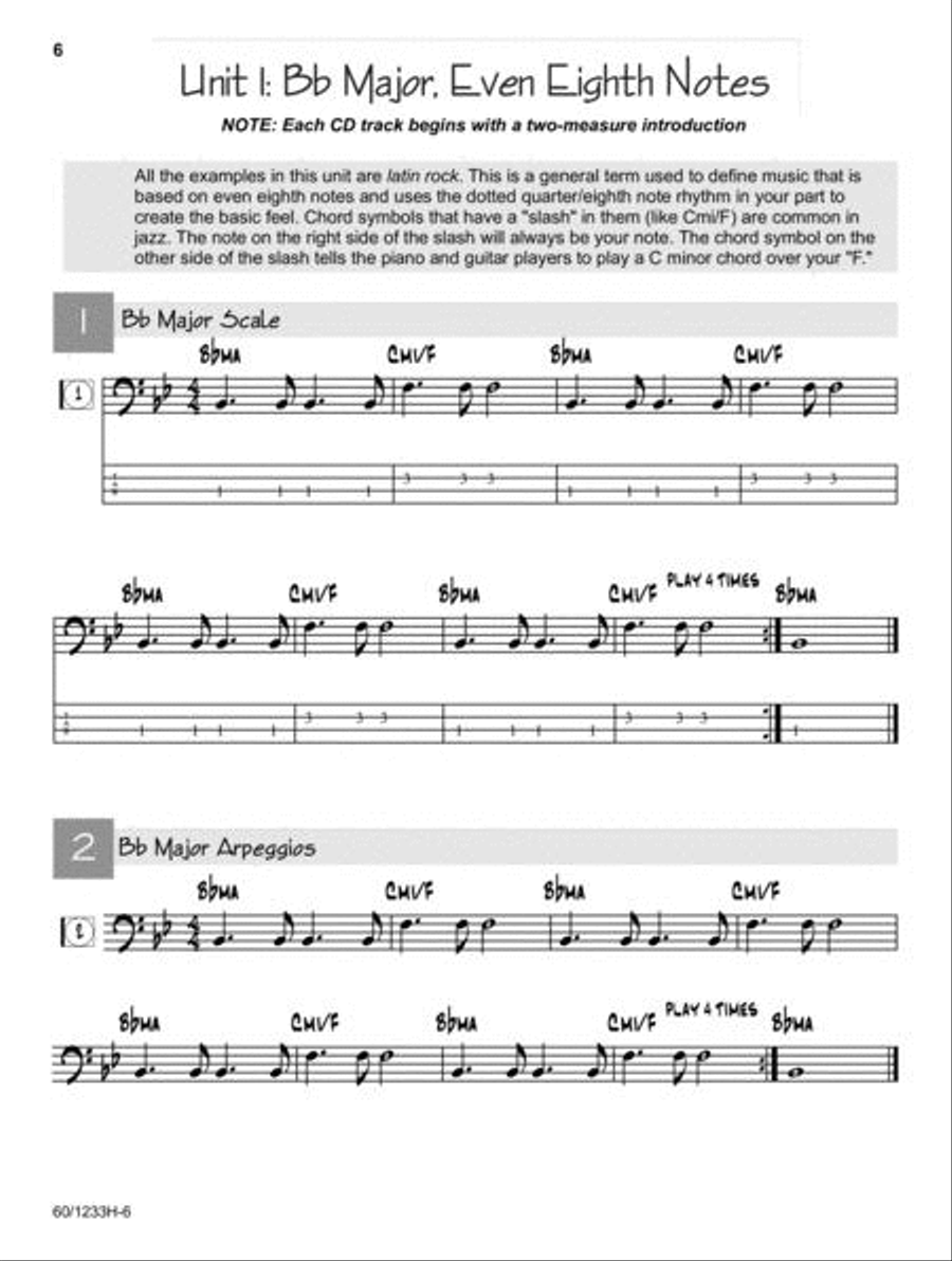 Jazz Basics - Bass Jazz Ensemble scores gallery preview page 6