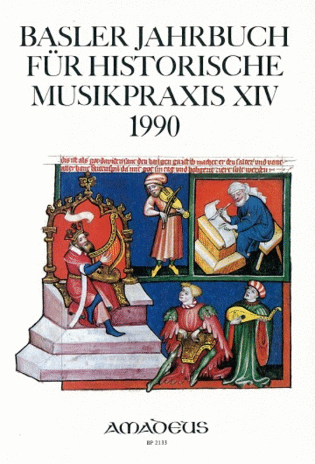 Basler Jahrbuch für historische Musikpraxis Vol. 14