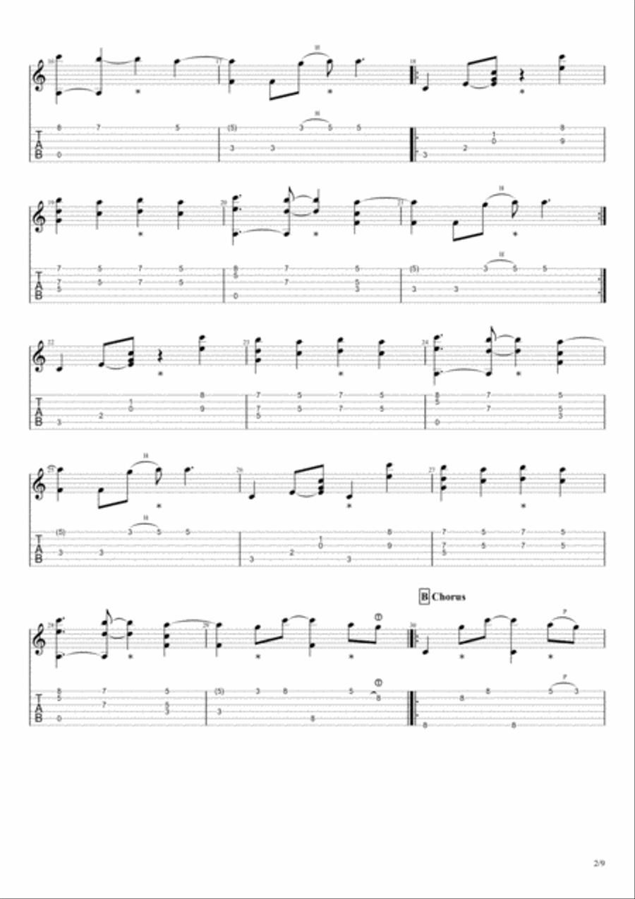 So Lonely So Lonely Electric Guitar scores gallery preview page 2