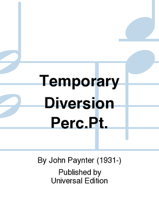 Temporary Diversion Perc.Pt.