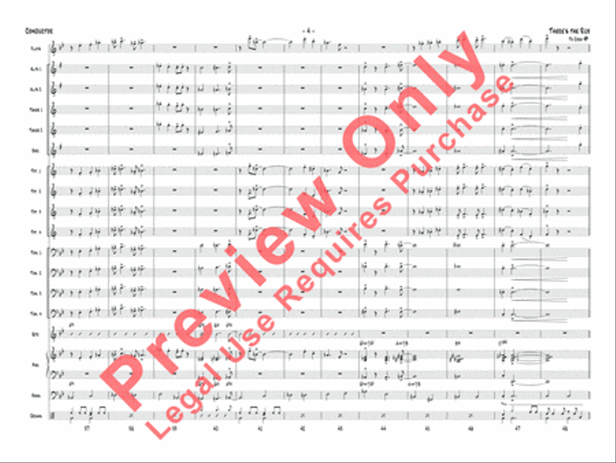 There's the Rub There's the Rub Jazz Ensemble scores gallery preview page 5