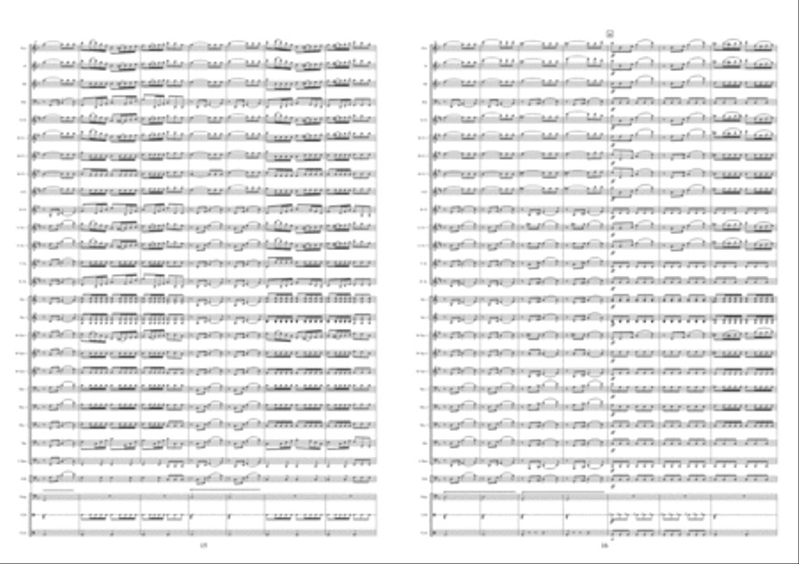Die Schöne Galathea - Overture Concert Band scores gallery preview page 9