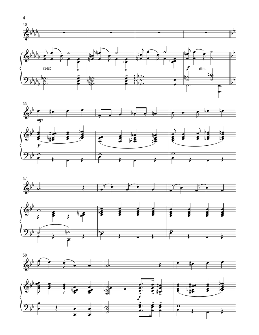 Sixteen Going On Seventeen (from The Sound of Music) Flute Solo scores gallery preview page 4