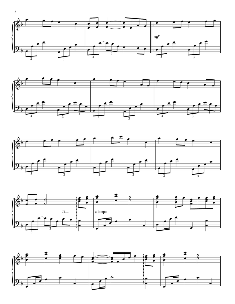 Suteki Da Ne (Isn't It Wonderful) (from Final Fantasy X) Piano Solo scores gallery preview page 2