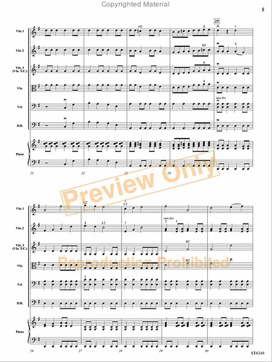 Velocity String Orchestra scores gallery preview page 14