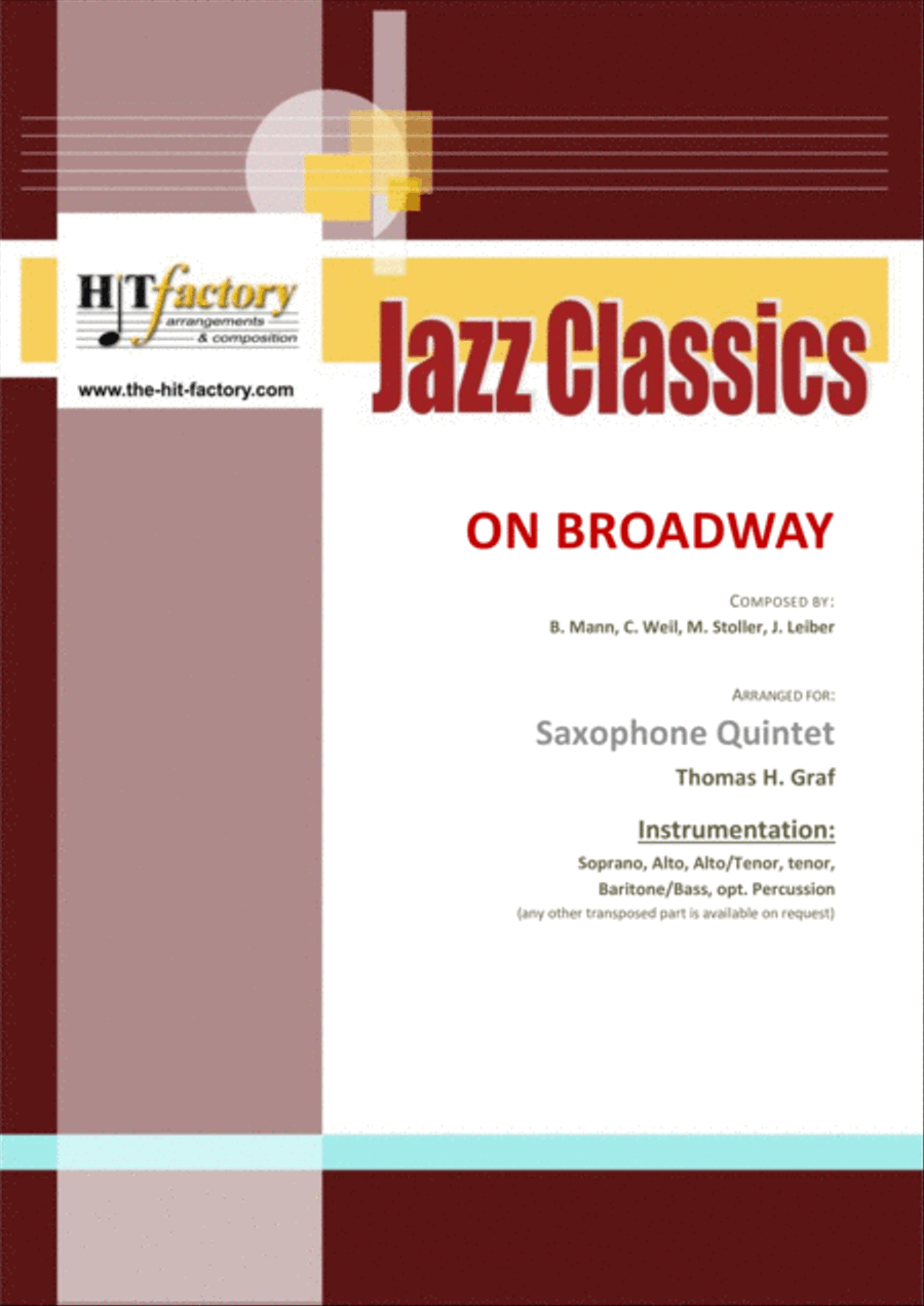 On Broadway Jazz Ensemble scores gallery preview page 1
