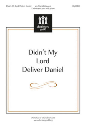 Book cover for Didn't My Lord Deliver Daniel
