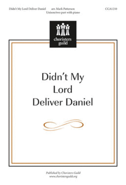 Didn't My Lord Deliver Daniel image number null