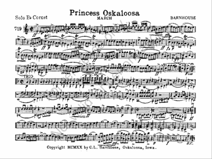 Princess Oskaloosa Set of Parts scores gallery preview page 2