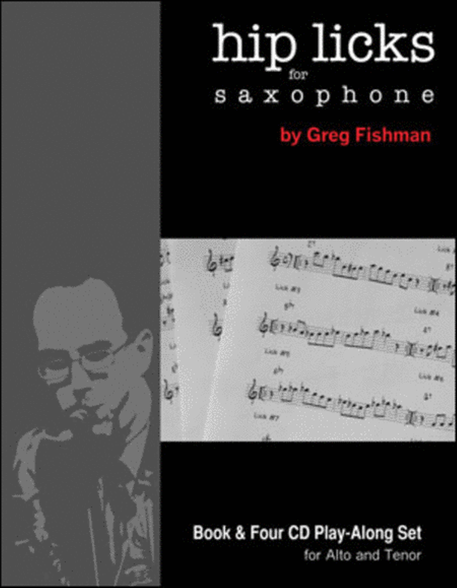 Hip Licks For Saxophone Book/4CDs Saxophone scores gallery preview page 1
