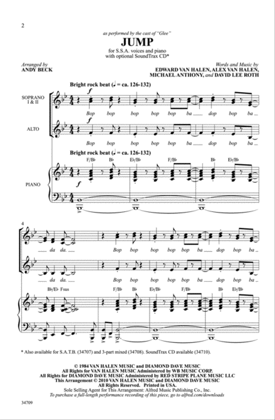 Jump Jump Women's Choir scores gallery preview page 2