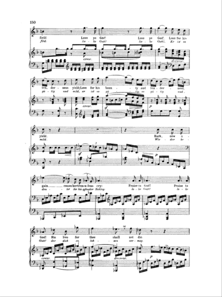 Beethoven: Songs (Complete)-- 66 songs, mostly for Medium Voice (German/English) Medium Voice scores gallery preview page 2