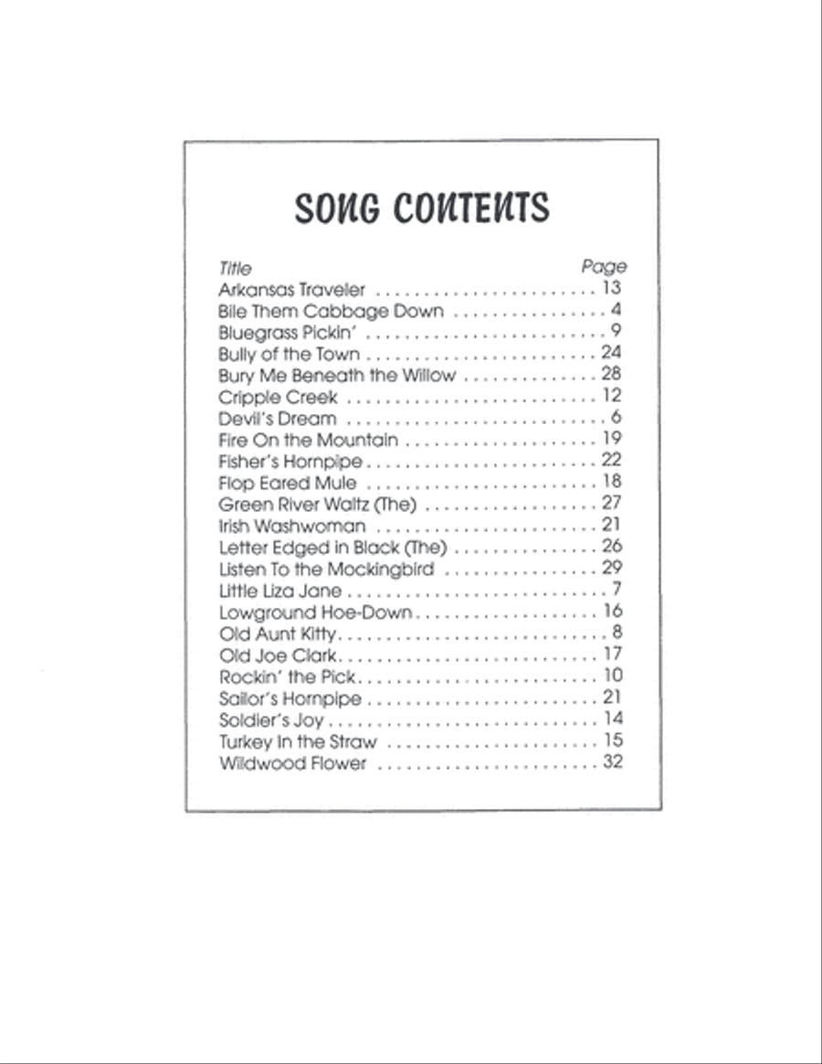 Flatpicking Guitar Acoustic Guitar scores gallery preview page 3