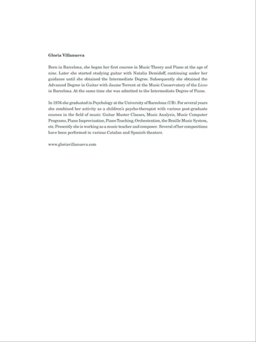 Ex-Libris Classical Guitar scores gallery preview page 2