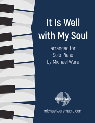 Book cover for It Is Well with My Soul (Solo Piano)