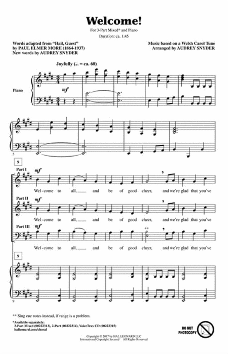 Welcome! 3-Part scores gallery preview page 2