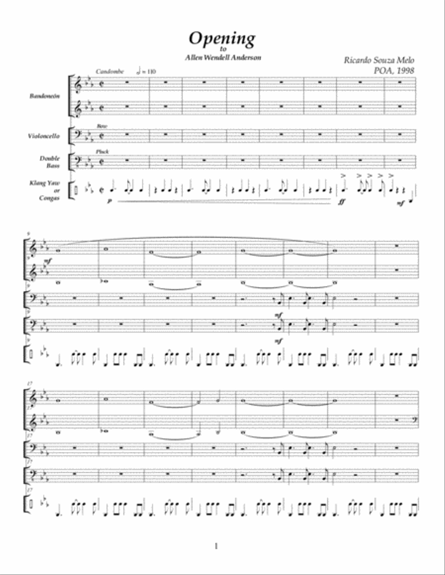 Live! - Full Score and Instrumental Parts. Small Ensemble scores gallery preview page 4