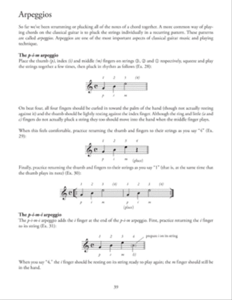 Modern Classical Guitar Method Grade 1 Lute scores gallery preview page 3