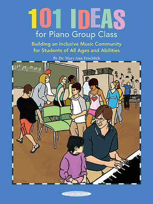 Book cover for 101 Ideas for Piano Group Class