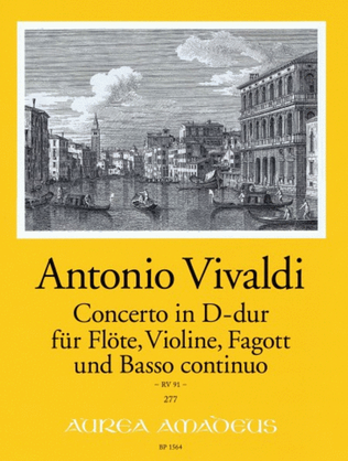 Book cover for Concerto in D RV 91