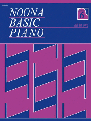 Book cover for Noona Basic Piano Book 6