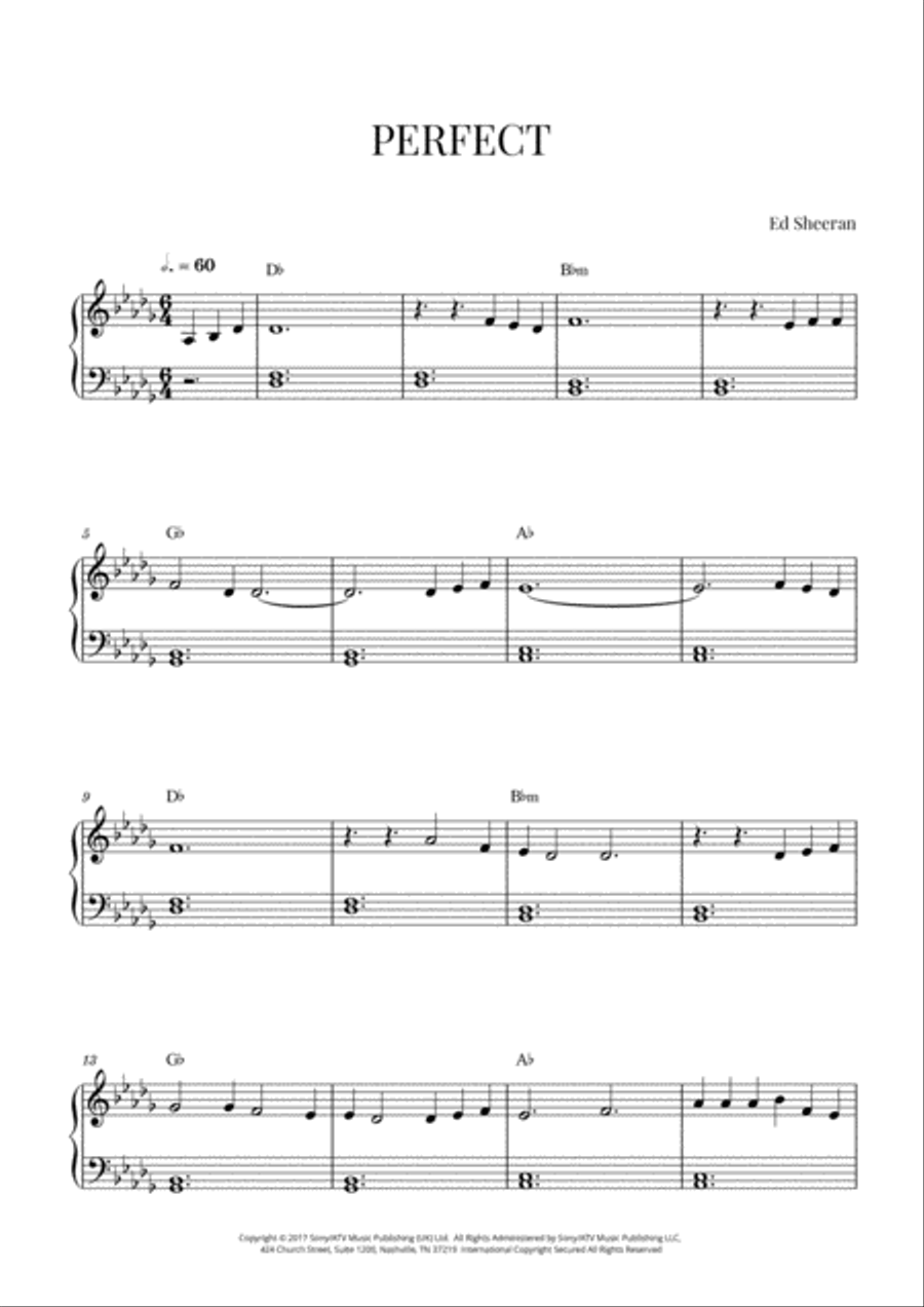 Perfect Perfect Small Ensemble scores gallery preview page 1